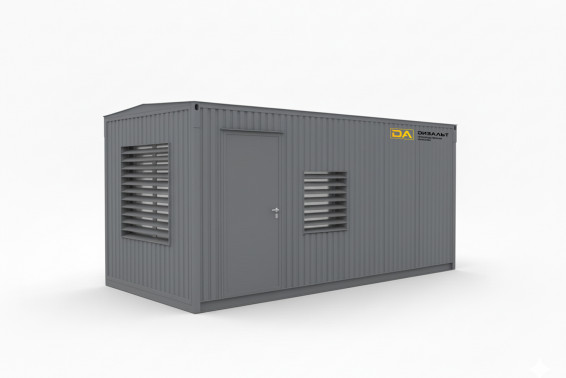 Дизельный генератор АД24С-Т400 (ММЗ) в цельносварном контейнере - 3 степень автоматизации